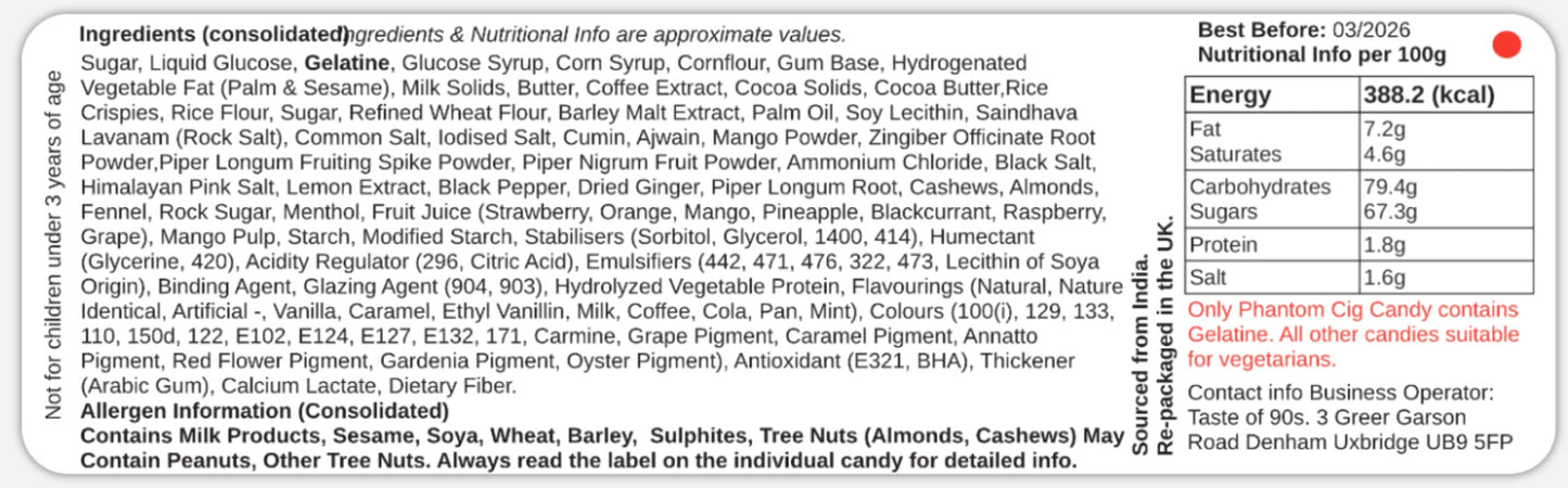 Nostalgic Burst Selection of 50