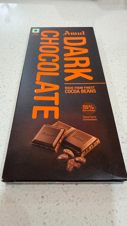 Amul Dark Chocolate 150g: The real thing, straight from India